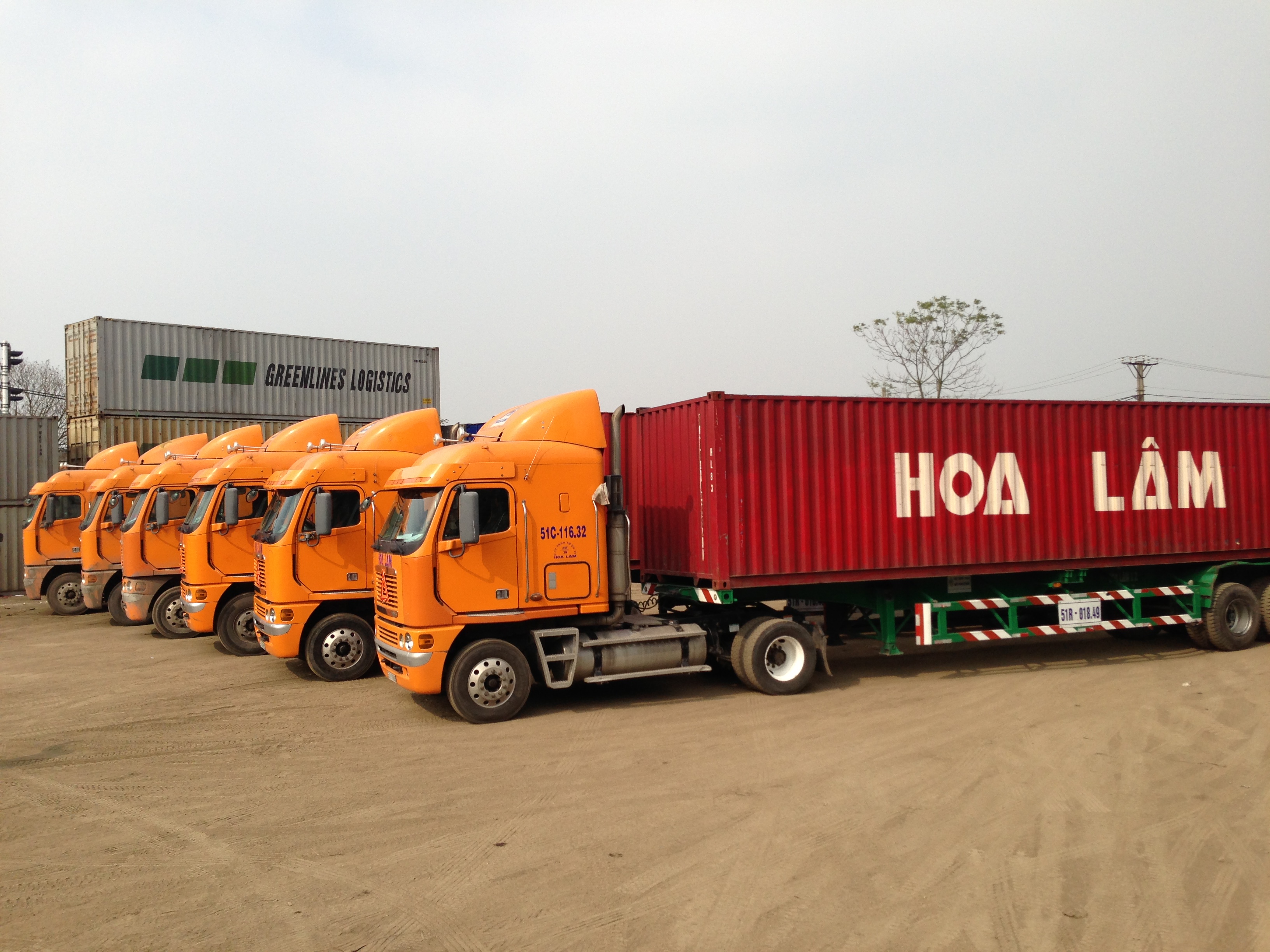 Vận tải container - Vận Tải Hoa Lâm - Công Ty TNHH Thương Mại Dịch Vụ Vận Tải Hoa Lâm